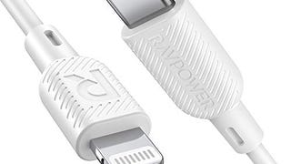 USB C to Lightning Cable RAVPower [3Ft Mfi Certified] Supports...