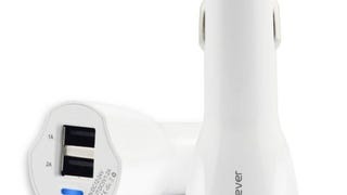 iClever BoostDrive Dual USB Car Charger (White)