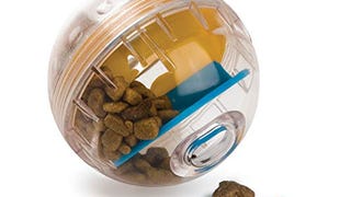 Pet Zone IQ Treat Ball – Adjustable Dog Treat Dog Ball...