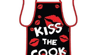 Apron Kiss The Cook Cotton Kitchen Cooking & Baking Funny...