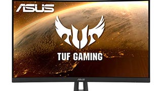ASUS TUF Gaming VG27VH1B 27” Curved Monitor, 1080P Full...