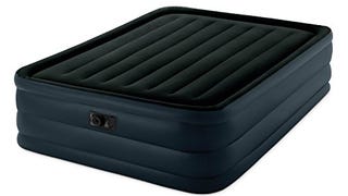 Intex Raised Downy Airbed with Built-in Electric Pump, Queen,...
