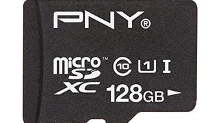 PNY High Performance 128GB High Speed microSDHC Class 10...