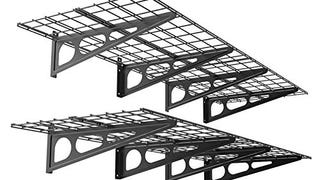 FLEXIMOUNTS 2-Pack 2x6ft Garage Shelving 24-inch-by-72-...