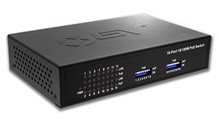 BV-Tech 16 Port PoE+ Unmanaged Switch – Dipswitches – 120W...