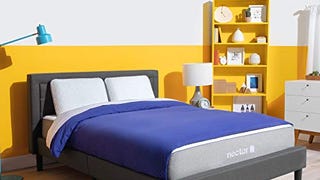 Nectar TwinXL Mattress + 2 Pillows Included - Gel Memory...