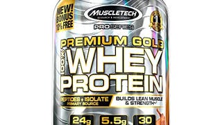 Whey Protein Powder | MuscleTech Premium Gold 100% Whey...