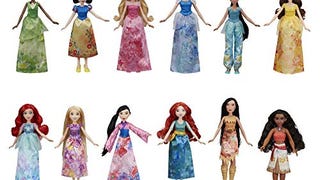 Disney Princess Royal Collection, 12 Fashion Dolls -- Ariel,...