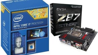 Intel Core i7-4770K and EVGA Z87 Stinger motherboard