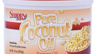 Snappy Popcorn Supplies, Colored Coconut Oil, 16