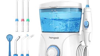 Homgeek Upgrade Water Flosser,Oral Irrigator,Dental Water...