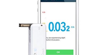 BACtrack Vio Smartphone Keychain Breathalyzer | Bluetooth...