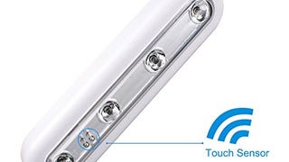LOFTEK® DIY Stick-on LED Touch Tap Light Push Light Closet...