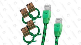 4-Pack: 7-Foot CAT5e Networking Cables