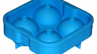 Round Ice Ball Maker Mold (Blue)
