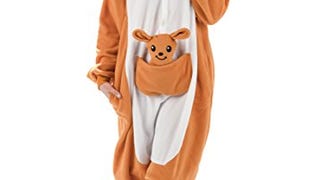 Emolly Fashion Adult Kangaroo Animal Onesie Costume Pajamas...