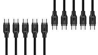 AUKEY USB C to USB C Cable, Type C Cable (5-Pack 3.3ft...