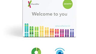 23andMe Ancestry + Traits Service: Personal Genetic DNA...