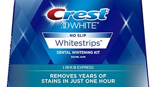 Crest 3D Whitestrips, 1 Hour Express, Teeth Whitening Strip...