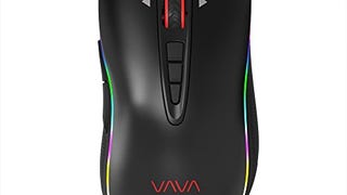 VAVA Chroma Gaming Mouse with 16.8 Million RGB Color Options,...