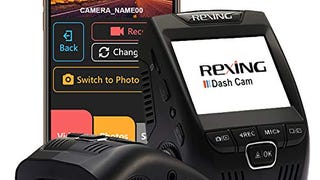 REXING V1 - 4K Ultra HD Car Dash Cam 2.4" LCD Screen, Wi-...
