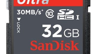 SanDisk Ultra 32GB SDHC Class 10/UHS-1 Flash Memory Card...