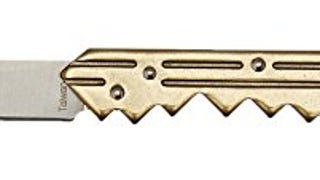 SOG Key Folding Knife KEY102-CP - 1.5" Blade, Brass Stainless...