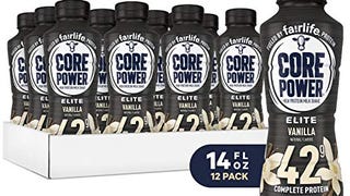 Core Power Elite High Protein Shake (42g), Vanilla, Ready...