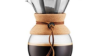 Bodum 11571-109 Pour Over Coffee Maker with Permanent Filter,...
