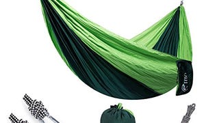 HIG Outdoor Camping Hammock - Double Parachute Lightweight...