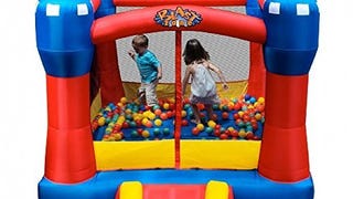 Blast Zone Magic Castle - Inflatable Bounce House with...