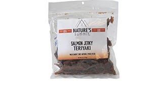 Nature's Summit Smoked Salmon Jerky, Teriyaki, 6