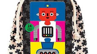 Mudpuppy Robotics Mix & Match Jigsaw Puzzle, 12 Two-Sidedpiece...
