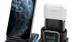 Seneo Wireless Charger, 3 in 1 Wireless Charging Station...