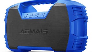 AOMAIS GO Bluetooth Speakers, 40H Playtime Outdoor Portable...