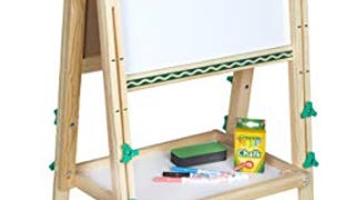 Crayola Kids Mini Wooden Art Easel & Supplies, Toddler...