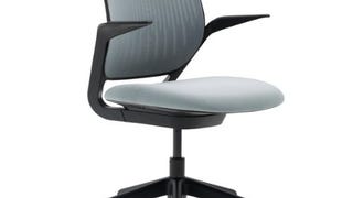 Steelcase Cobi Nickel Fabric Chair