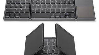 Foldable Bluetooth Keyboard, Jelly Comb Pocket Size Portable...