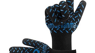 simdevanma Oven Gloves Heat Resistant Cooking Mitts-BBQ...