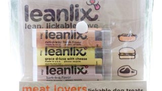 Leanlix Littlelix Lickable Dog Treats for Small Dogs, Meat...