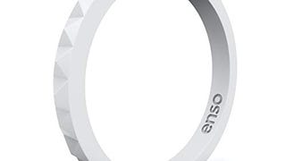 Enso Rings Stackable Pyramid Silicone Wedding Ring...