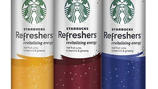 Starbucks Refreshers, 3 Flavor Variety Pack, 12 Pack, 12...