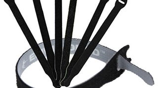 Reusable Cable Ties 1/2" x 4" for Cable Management and...