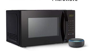 Amazon Basics Microwave with Echo Dot (3rd Gen....