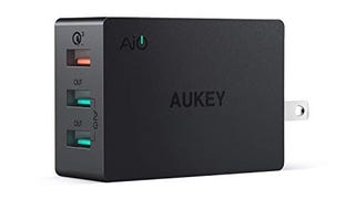 AUKEY USB Wall Charger Quick Charge 3.0, 43.5W USB Charger...