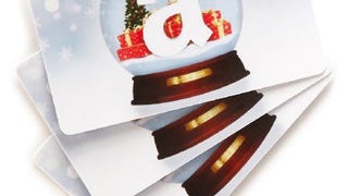 Amazon.com $15 Gift Cards, Pack of 3 (Holiday Globe Card...