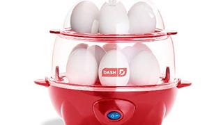 DASH Deluxe Rapid Egg Cooker for Hard Boiled, Poached, Scrambled...