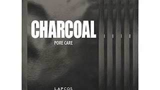 LAPCOS Charcoal Sheet Mask, Daily Face Mask with Salicylic...