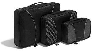 eBags Classic Packing Cubes 3pc Set (Black)