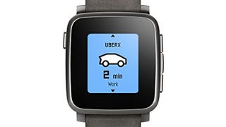 Pebble Time Steel Smartwatch for Apple/Android Devices...